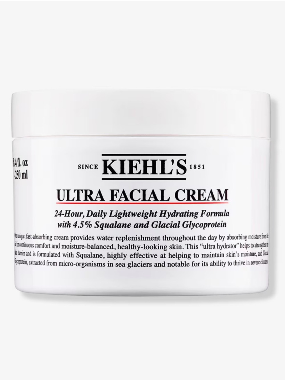 Kiehl’s Ultra Facial Cream with Squalane 4.2 fl. oz.